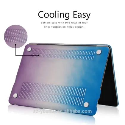 New style rainbow color cover for Mac pro 13