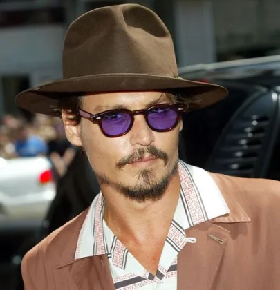 Boyarn Fashion Johnny Depp Style Round Sunglasses