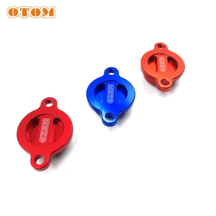 OTOM Motorcycle Engine Parts - Aluminum Oil Filter Cover for ZONGSHEN NC250 NC450 & KAYO BSE