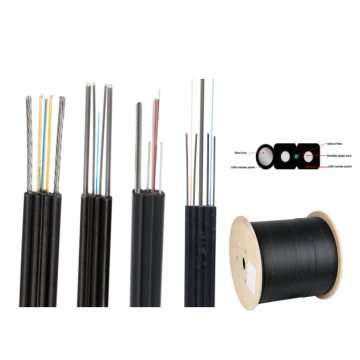 1km Outdoor Flat Fiber Optic Drop Cable with 4 Core G657A2 and 1 Core FTTH Fiber Optic Drop Cable: Price and Specifications