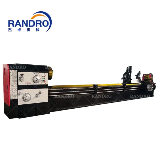 Randro Heavy Duty Manual CW Series Horizontal Metal Cutting Lathe for Desktop Use