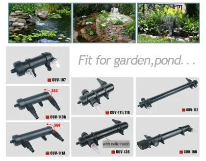 Comprehensive Guide to UV-C Clarifiers: Models CUV-111A, CUV-107, CUV-109, and More