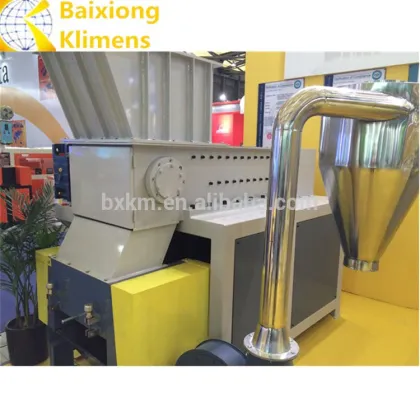 Twin Shaft Industrial paper cardboard shredder machine