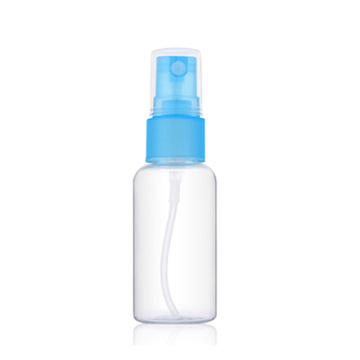 50ml 30ml pet room pet material plastic mist spray bottle with spray pump 20/410