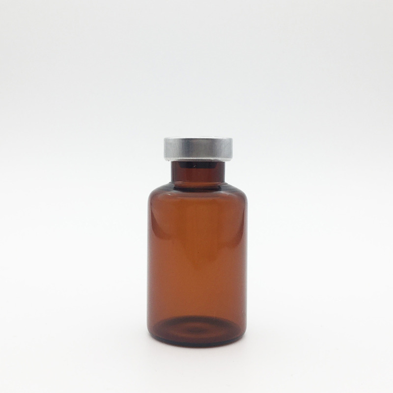 30ml amber sterile vials silvery