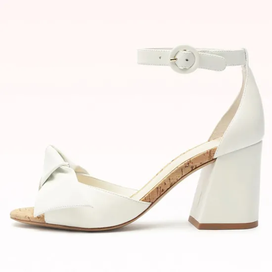 Women's Fat Chunky Heel Jute Open-Toe Sandals