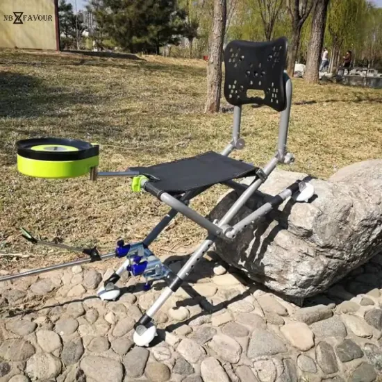 Outdoor Camping Folding Portable Comfortable Camping Fishing Chair Metal Stainless Steel Chair