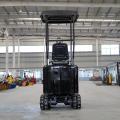 1 ton excavator Home Garden Rubber Track Crawler