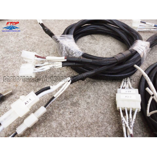 Custom caravan wire assemblies