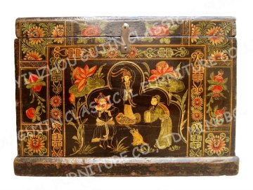 Chinese Wooden Antique Trunks