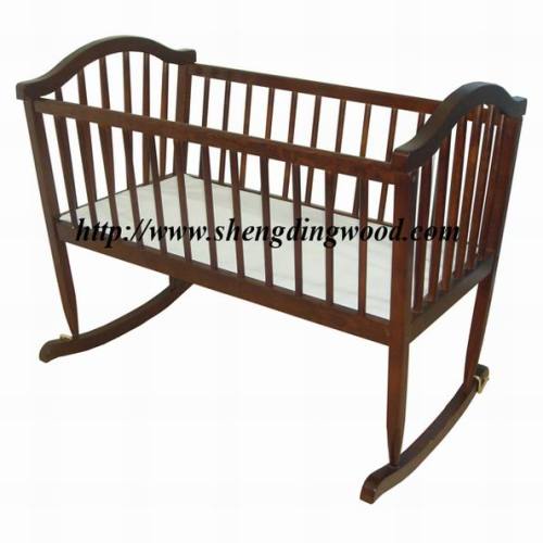 Wooden Baby Cradle Bc-034