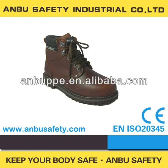 low cut brown/black soft leather executive safety office shoes