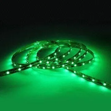 Non - Waterproof Green Dc 12v / 120 Degree Ribbon 24w / 5 Meter Led Strip Light