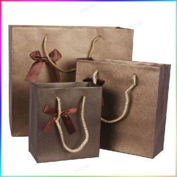 Brown Kraft paper bag packaging for new year
