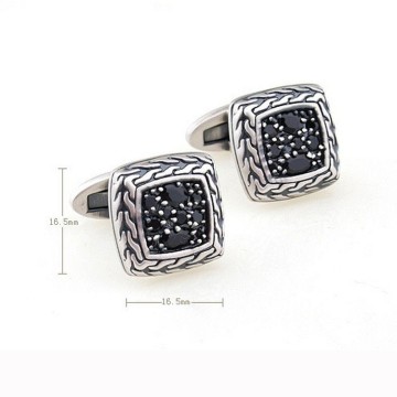 Factory Make Custom Your Logo Metal Cufflinks For Man's Shirt