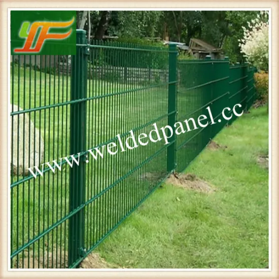 Low Price Factory Direct Wire Mesh Fence/double rod fence matt/double wire fence