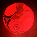 Läder USB -uppladdningsbar glöd i Dark Light Up Soccer Ball Size 4 5 Amazon