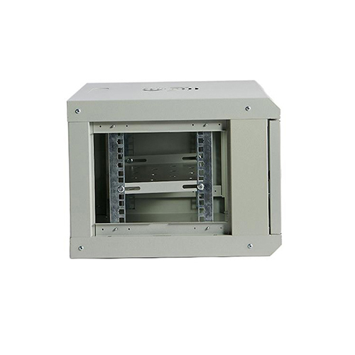 Wall mounted network server cabinet