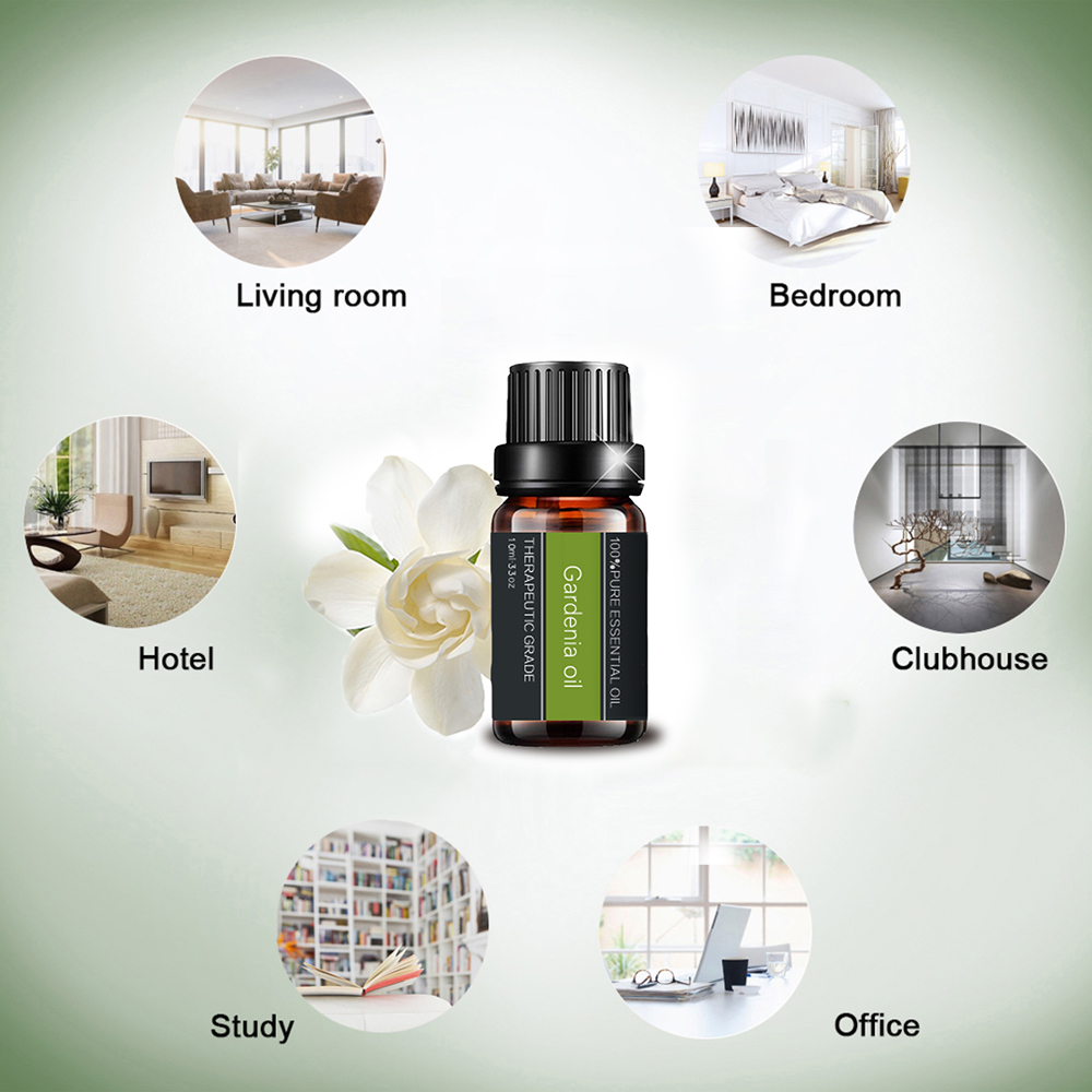 Natrual Gardenia Essential Oil For Massage Skincare Sleep