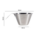 REDA stainless steel 100ml handle espresso coffee cup