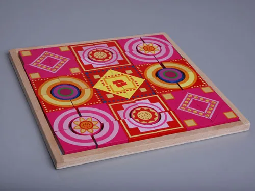 Mosaic “Kaleidoscope”(56 Blocks on Magnets)