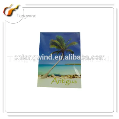 printing customized tin fridge magnet sticker