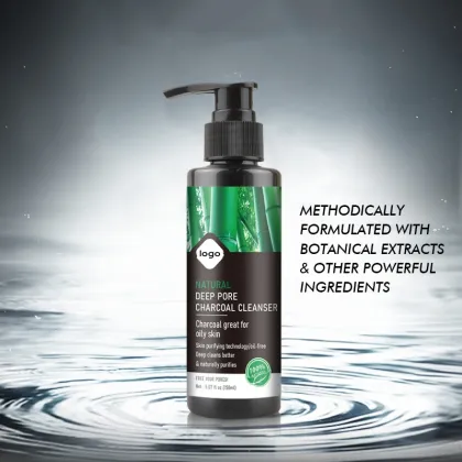 Men's Charcoal Oil Controlling Acne Treatment Facial Cleanser