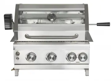 3 Burner Stainless Steel Garden Gas Grill