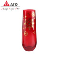 ATO Christmas Custom Stemless Red Wine Glasses Cup