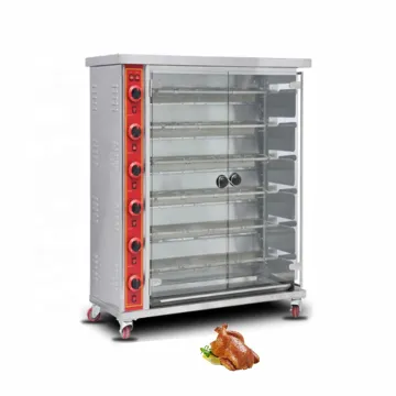 Commercial Electric Chicken Rotisserie Oven for 110V, 220V, 380V