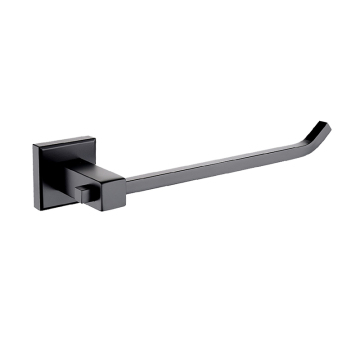 Bathroom Matt Black Wall Mounted Towel Rack