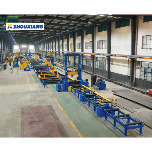 Automatic H Beam Assembling Welding Production Line