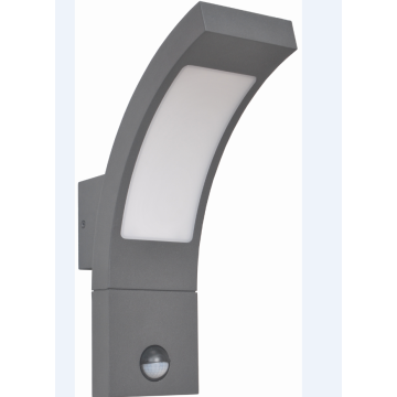 IP54 lampu pir dinding luaran