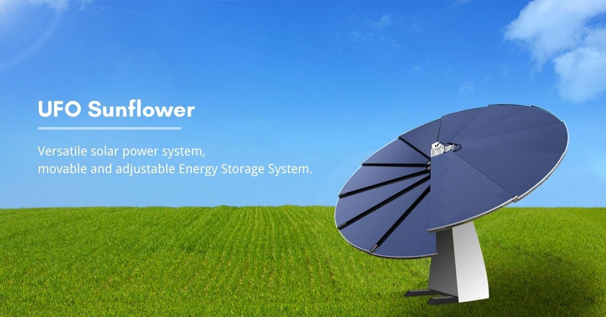 Versatile solar power system, movable and adjustable ESS