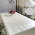 Großhandel Fantastische Pearly White Hochzeit Tischdecke für Party