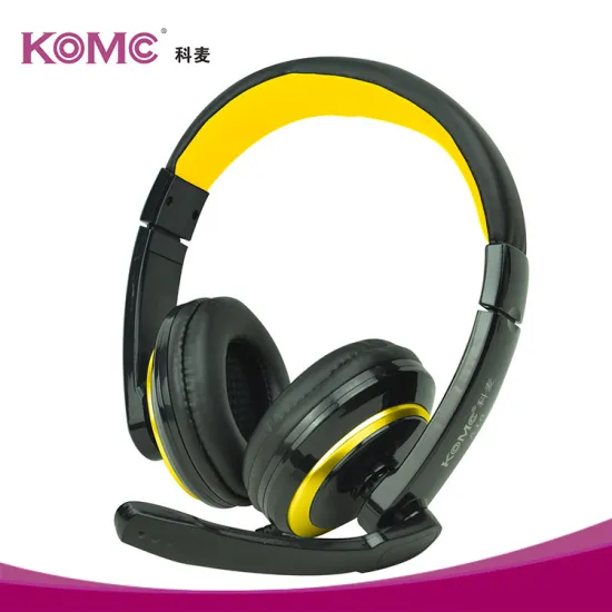 High performance wired sport stereo computer mobile phone headphone with mic