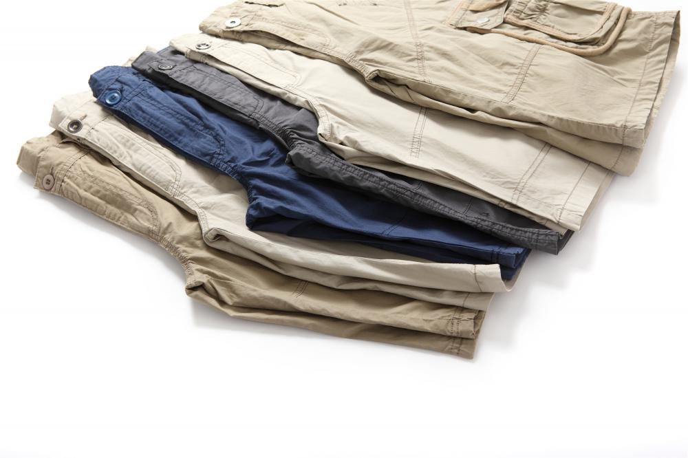 MEN'S WOVEN CARGO WASHED SHORTS