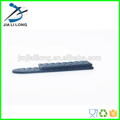 Smart silicone watch belt with attractive design belt loop watch