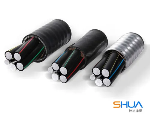 aluminum cable with PVC insulation