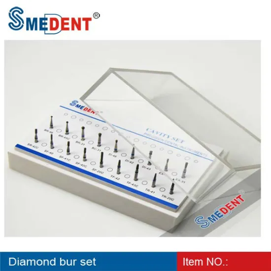 Dental rotary instrument diamond burs