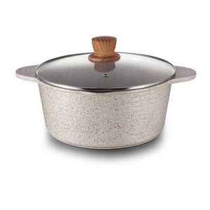 Aluminum Die-casting Round Casserole