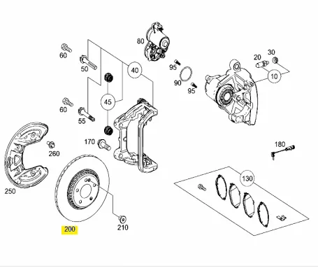 Mercedes 2019 G63 Brake Discs
