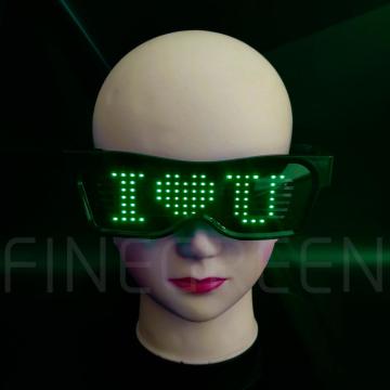 2019 Newest Programmable LED Flashing Glasses for Halloween and Carnival DIY
