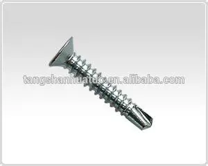 patta flat head self drilling concrete screws