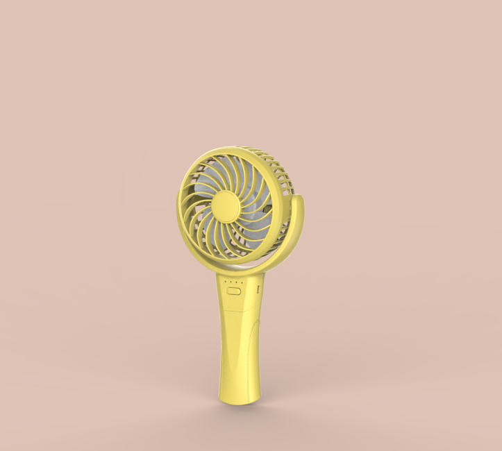 Mini Fan Kn L2804 Bright Yellow