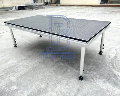 Aluminum alloy truss stage