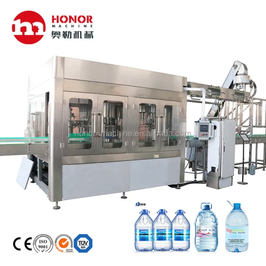 Automatic Purified Water Filling and Bottling Machine (3-10L)