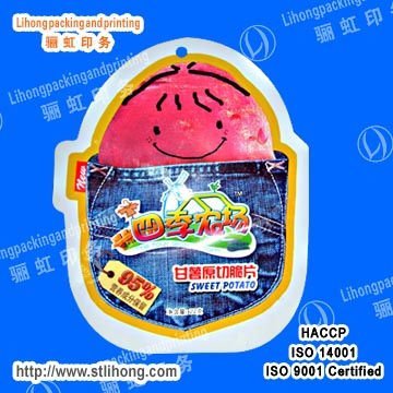 Custom Shape Packaging Bag for Potato Chips
