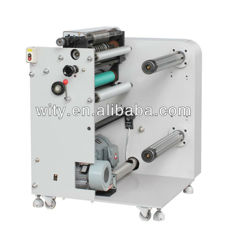 Adhesive Label Sticker Manufacturing Machine With Die Cutting, Punching ...