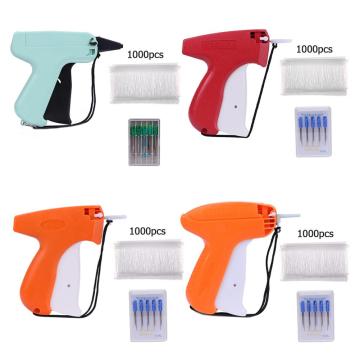 VKTECH Clothes Garment Price Label Tagging Tag Gun+5 Needles+1000 Barbs Labeller Machine Sewing Tools Dropshipping